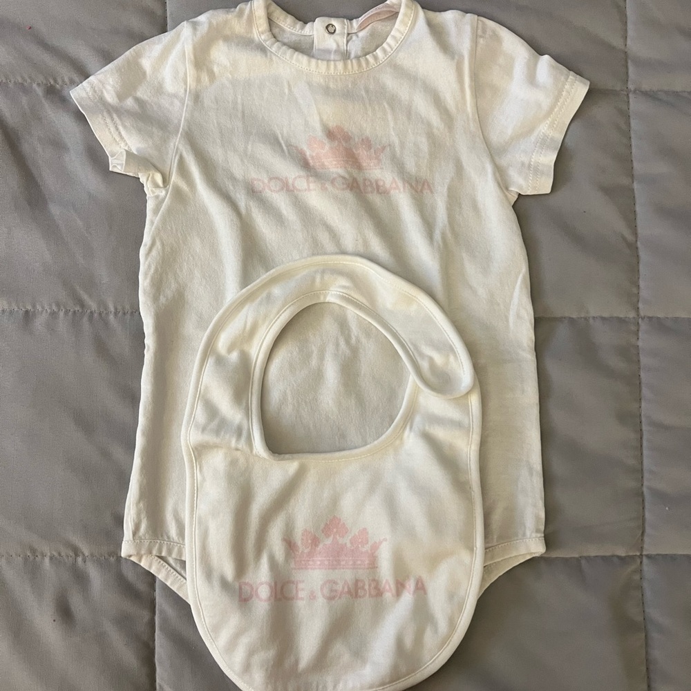 Dolce and Gabbana baby gift set